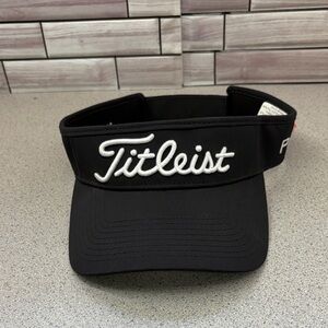 New Titleist ProV1 Foot Joy Men’s Adjustable black Sun Visor
